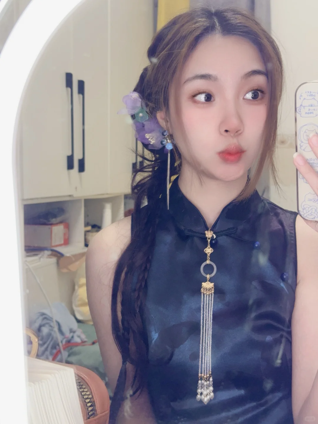 人就是会反复爱上旗袍🙂‍↕️