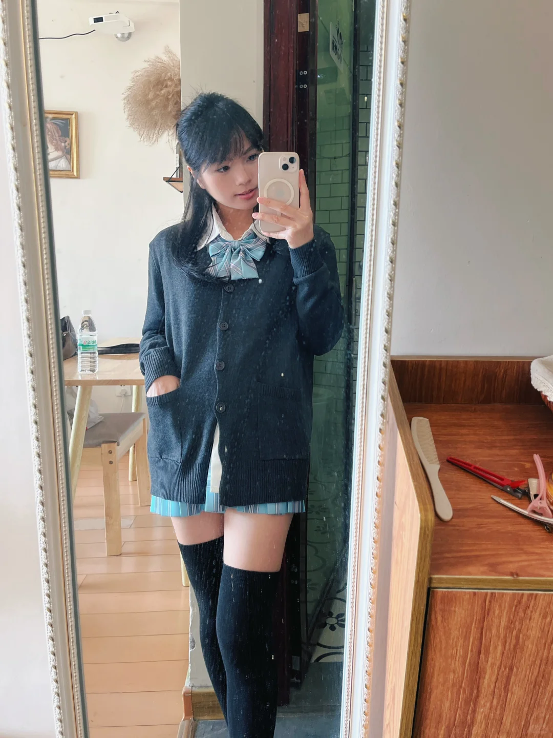 秋天就要穿大腿袜