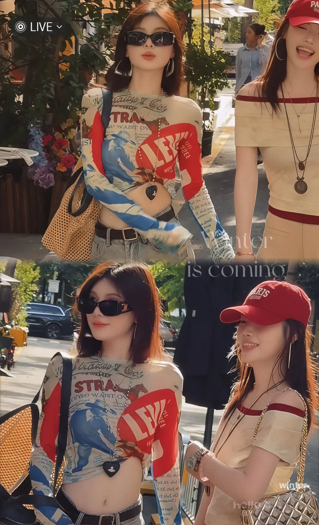 谁会不喜欢辣妹街拍呢？