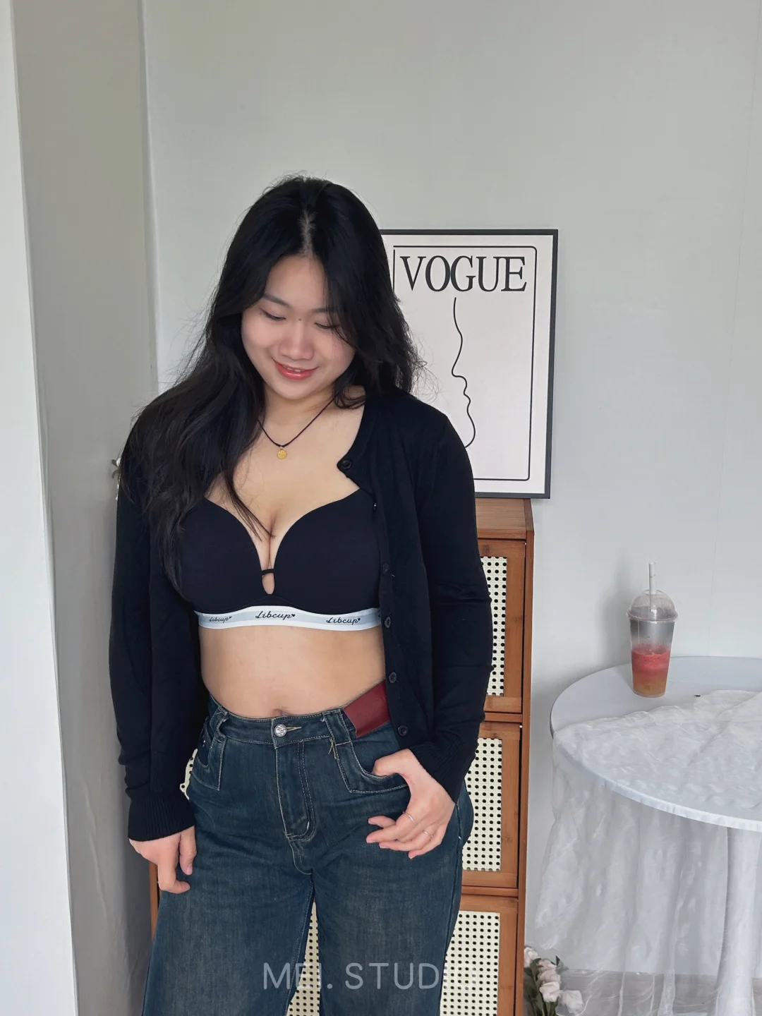 天呐‼️她真的好有自信美