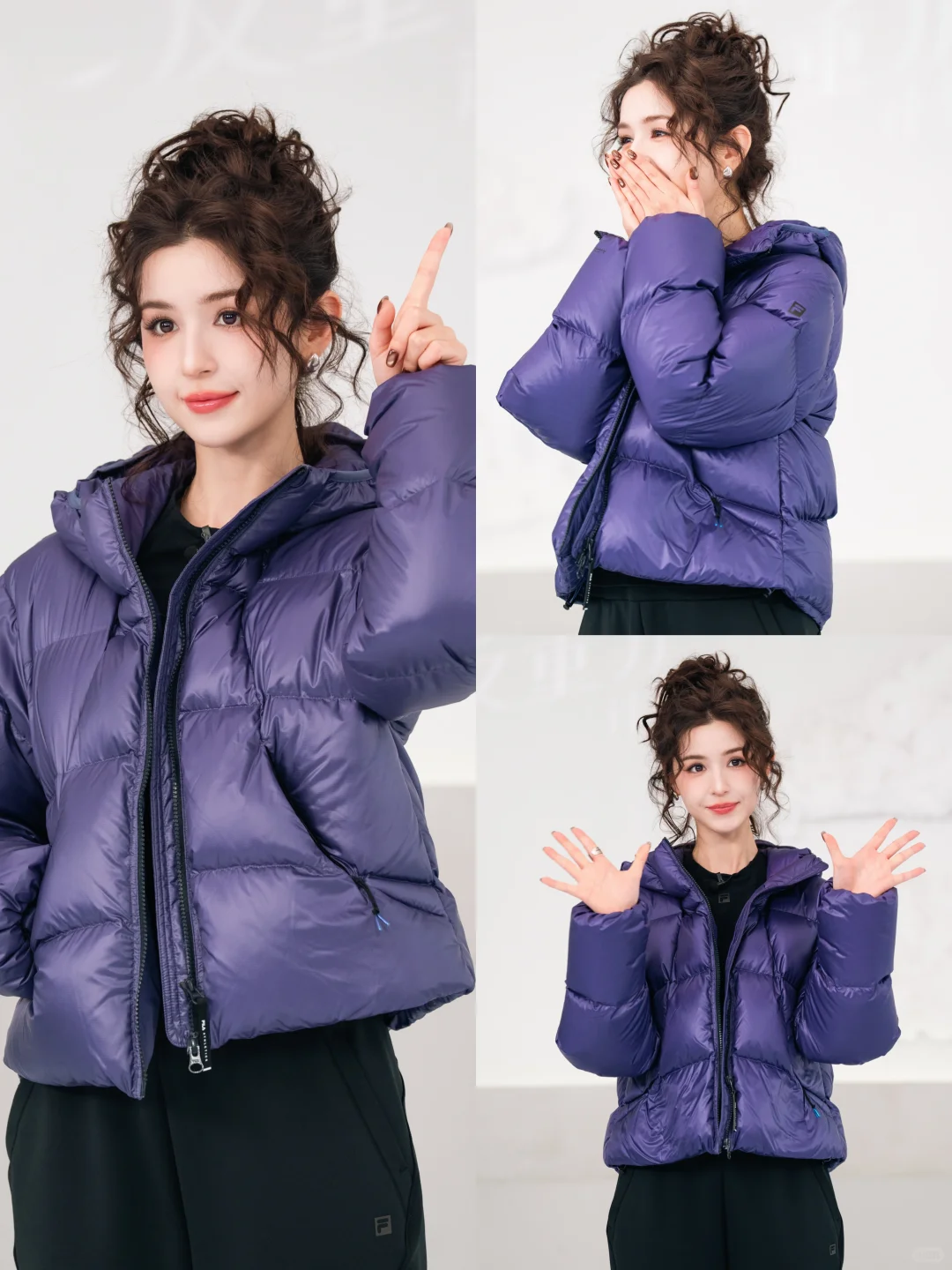 哈尼克孜新穿搭！我看到冬日美少女了