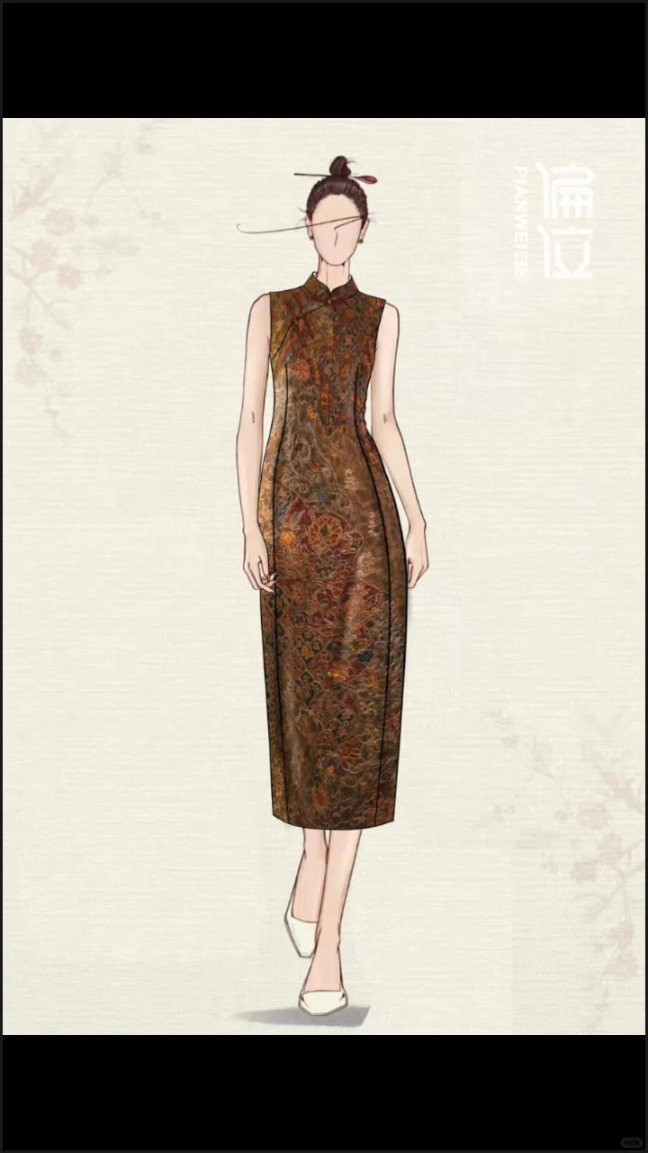 一件定制旗袍上有多少工艺？