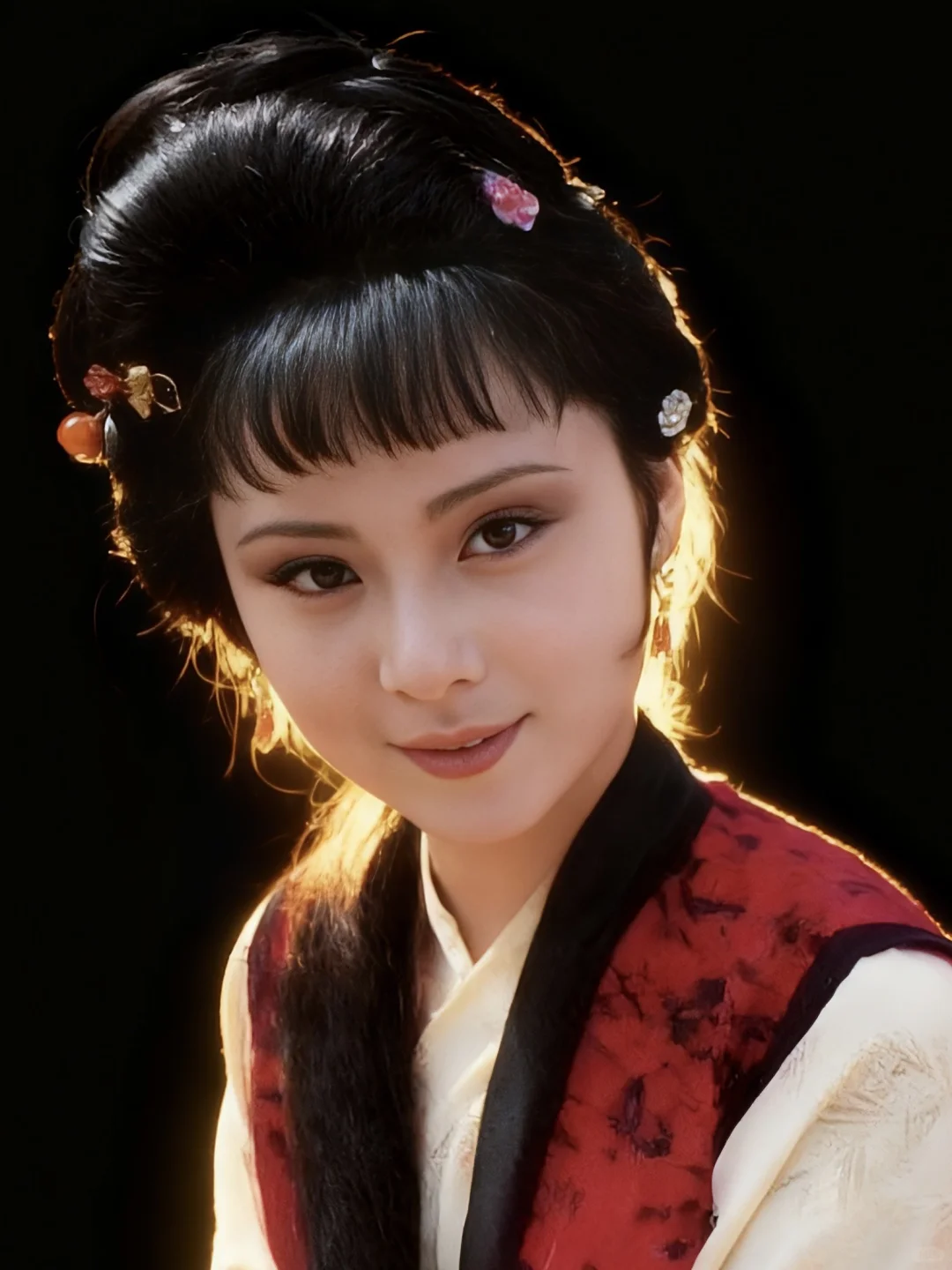 87版《红楼梦》晴雯定妆照：风流灵巧招人怨