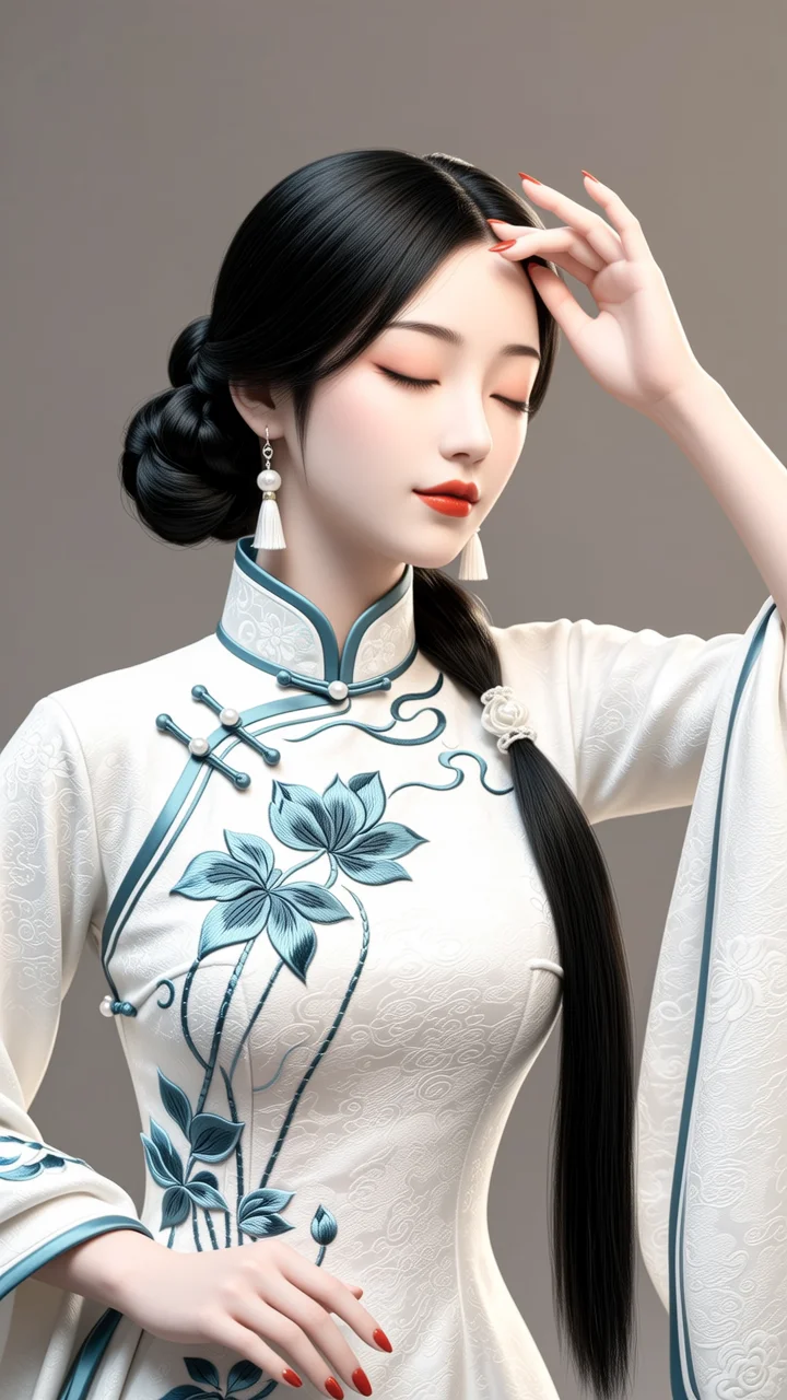 旗袍之美，尽显东方女性的优雅与高贵