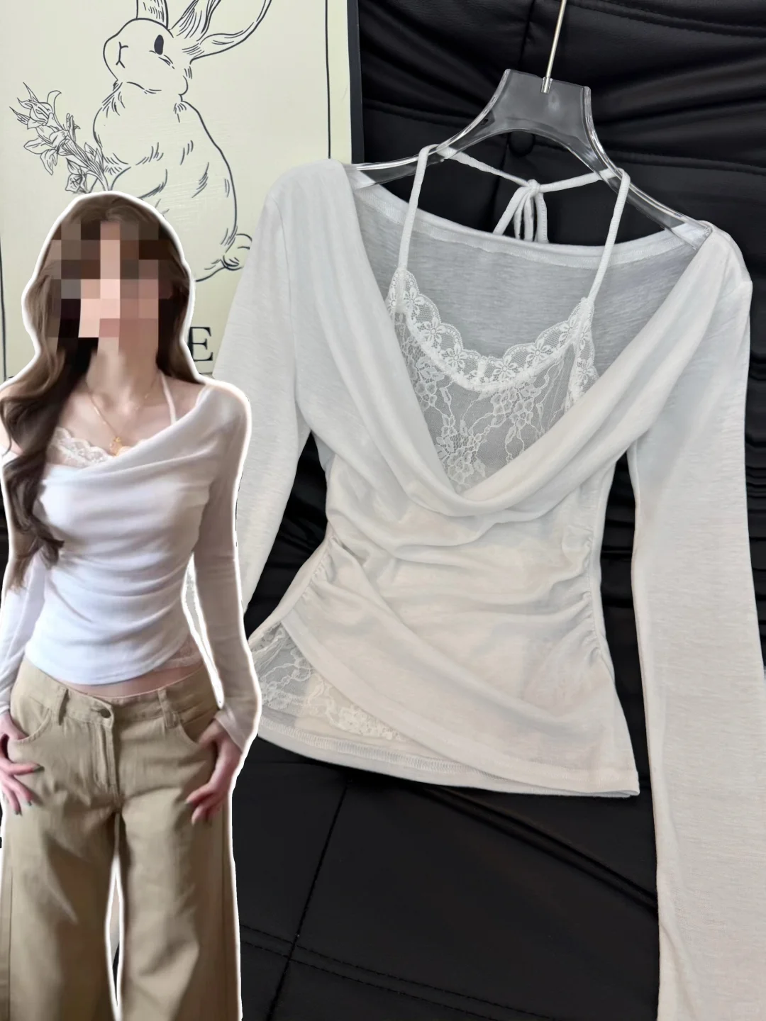 仙里仙气小白花！适当露肤纯欲又有点小性感