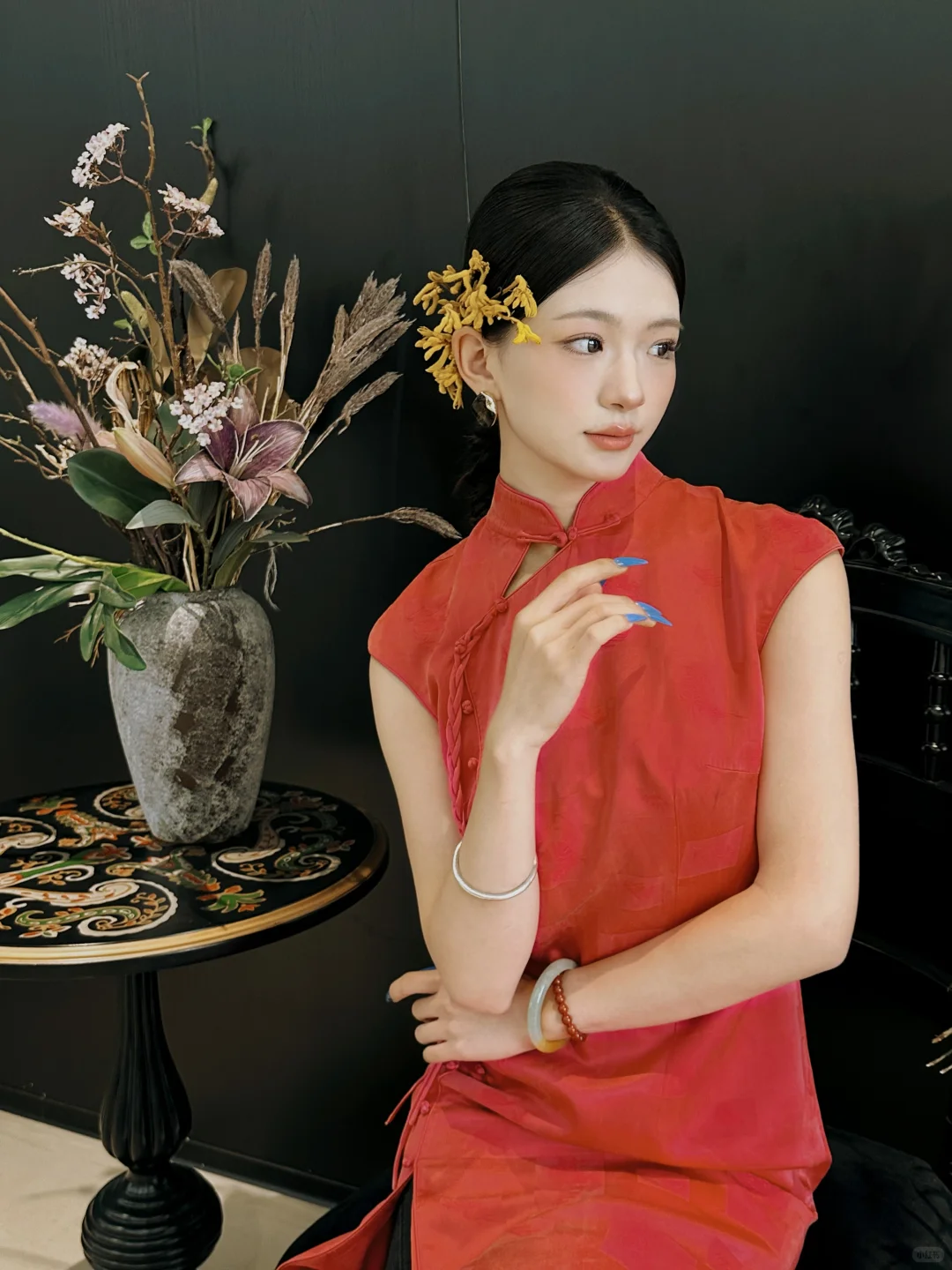 穿旗袍的秋天🍂