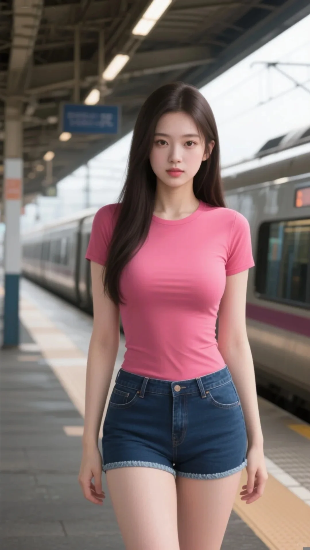 穿红衣服的姐姐也很可爱