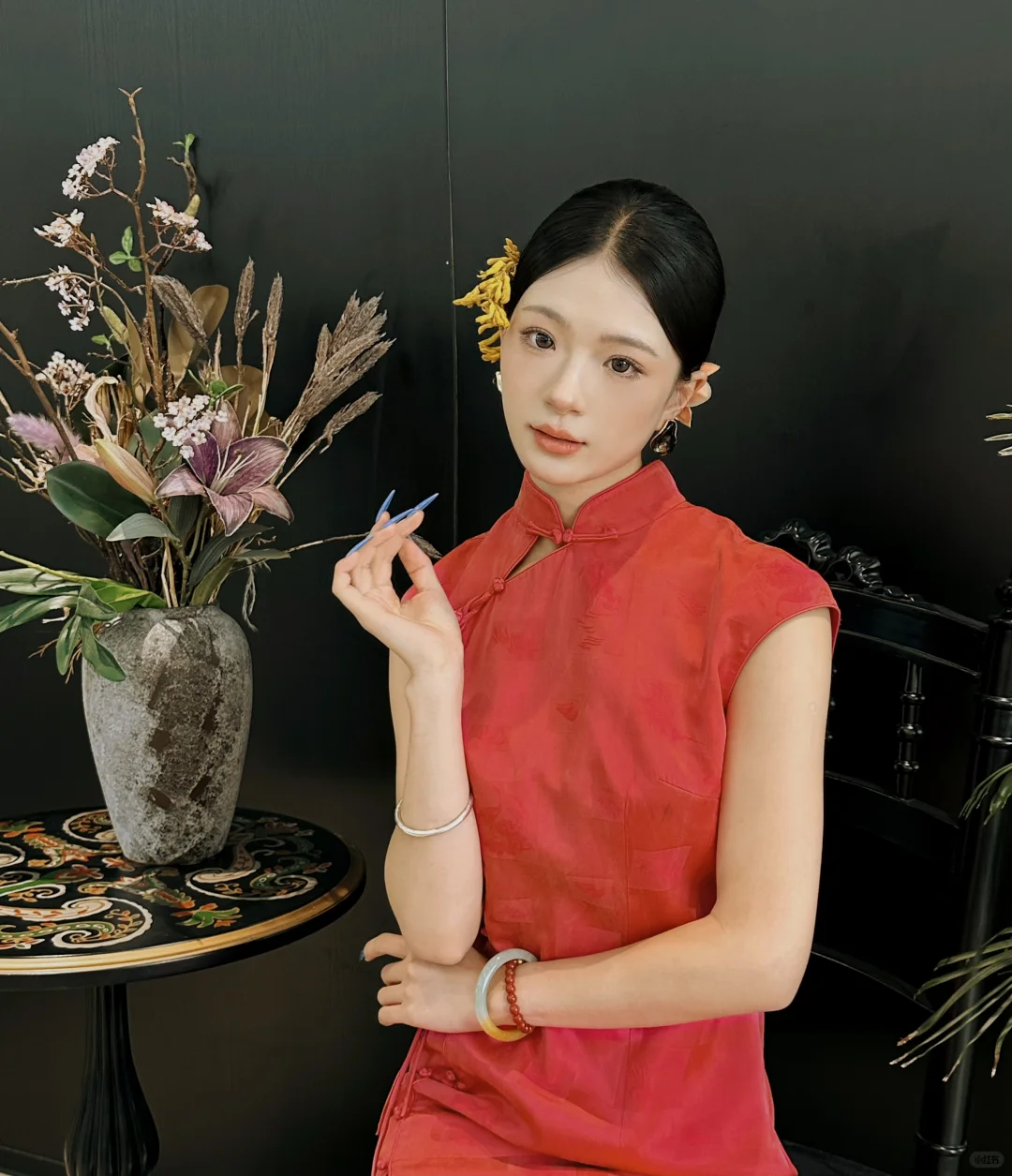 穿旗袍的秋天🍂