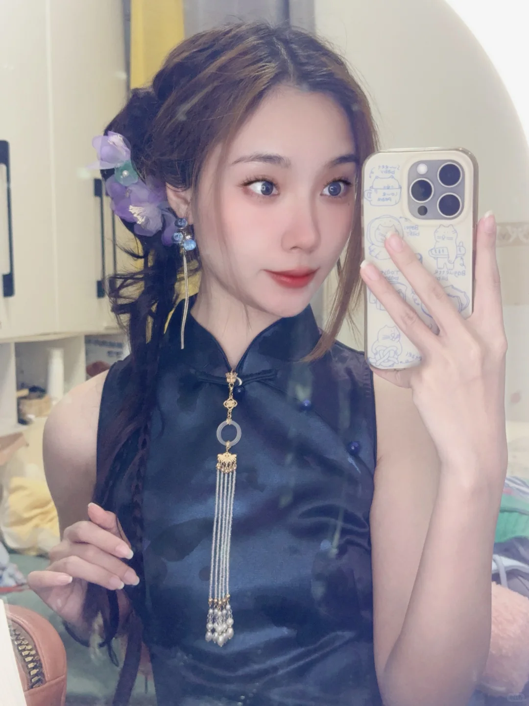 人就是会反复爱上旗袍🙂‍↕️