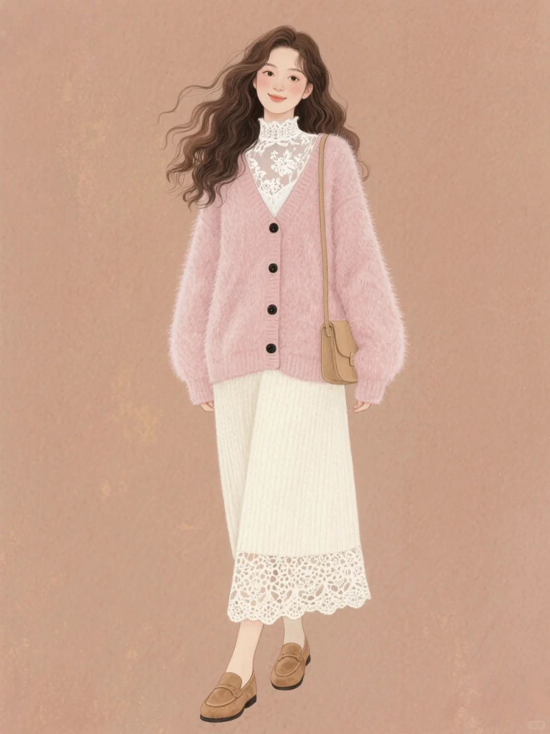 温柔的粉色、好喜欢！