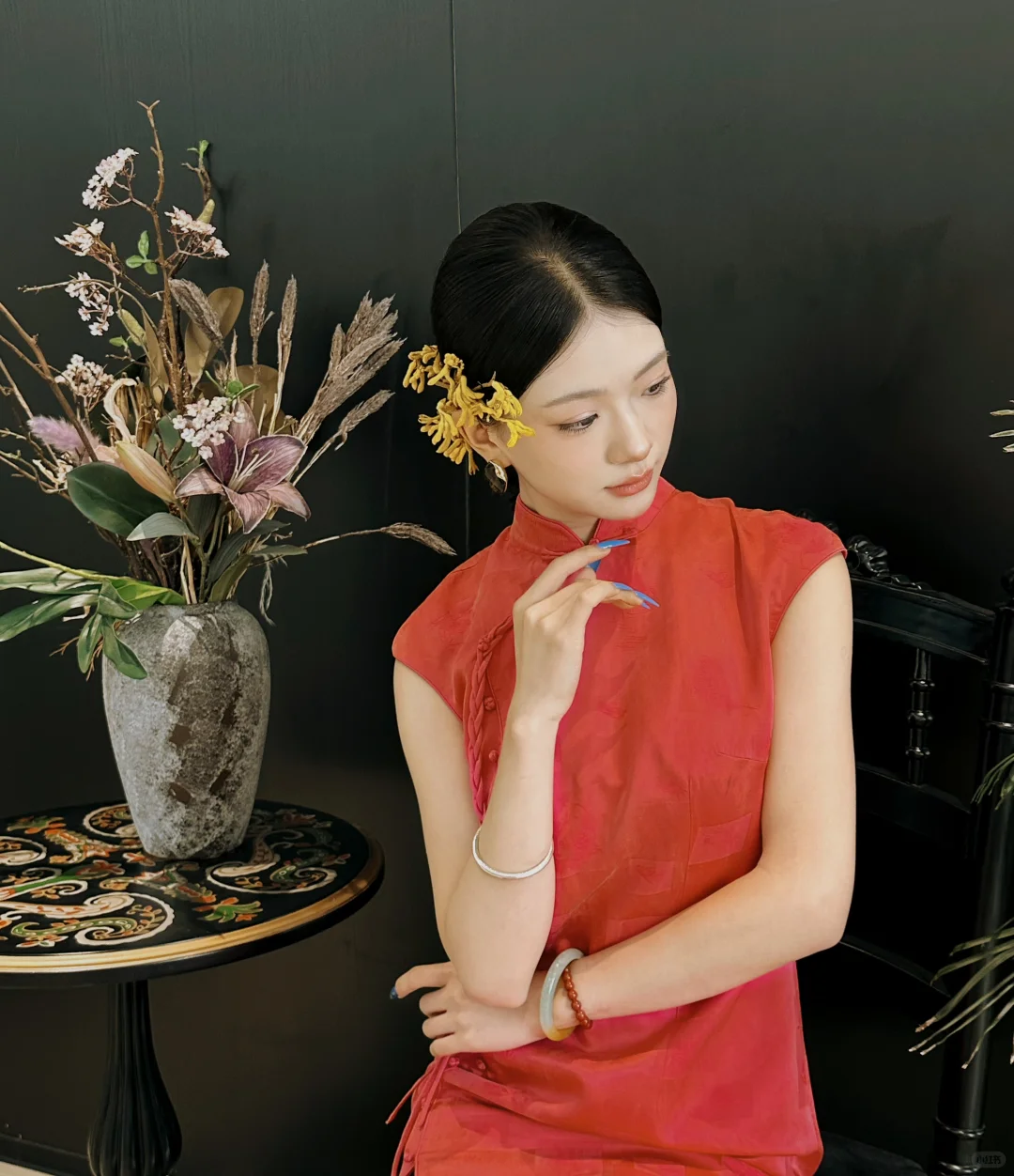 穿旗袍的秋天🍂