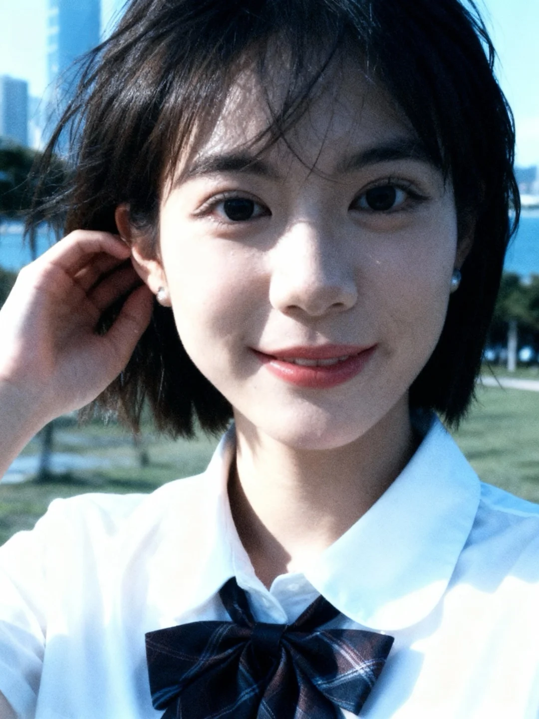 穿上JK我就是顶级甜妹