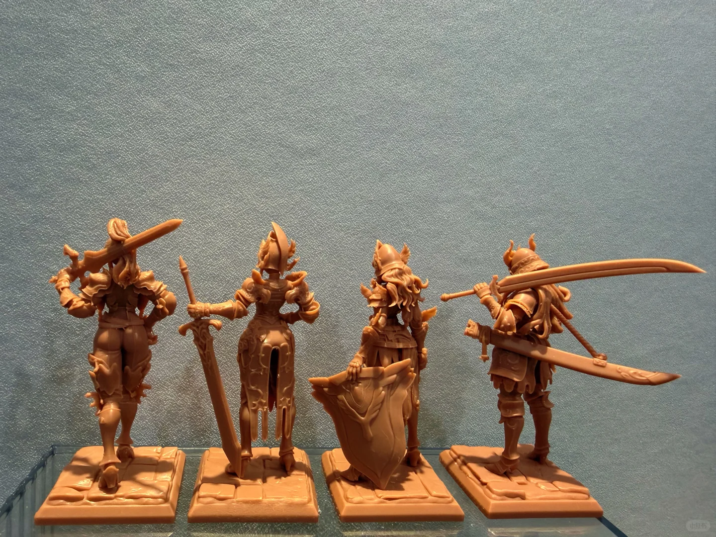 3d打印作品，罗宁美少女！