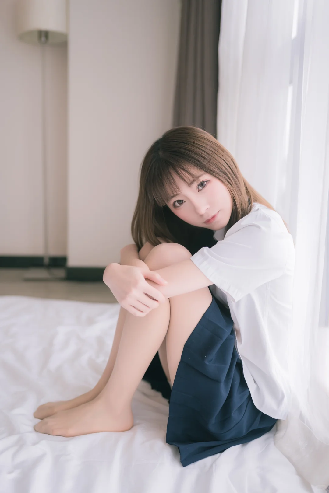 室内jk制服写真｜谁不心动啊。