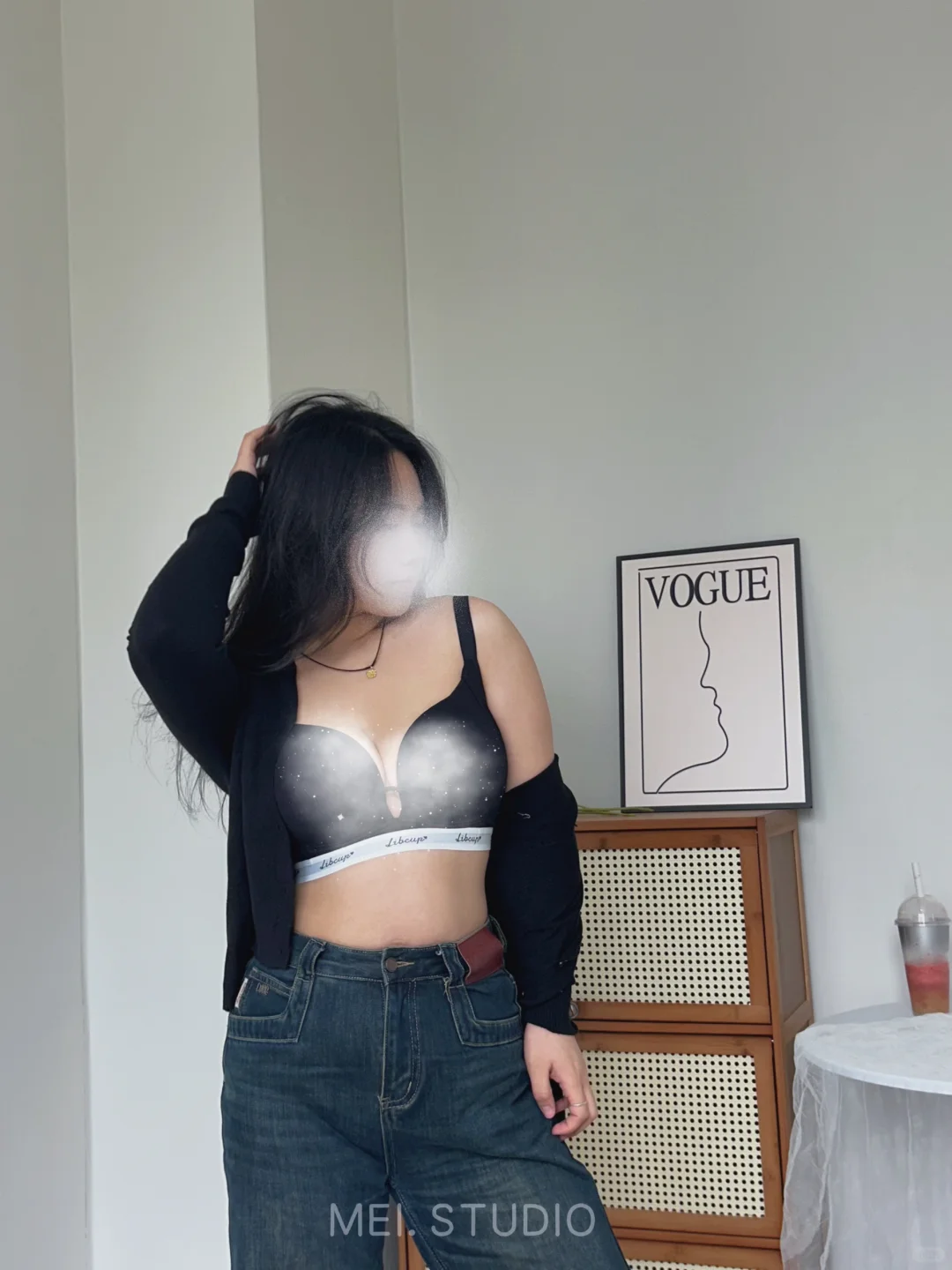 天呐‼️她真的好有自信美