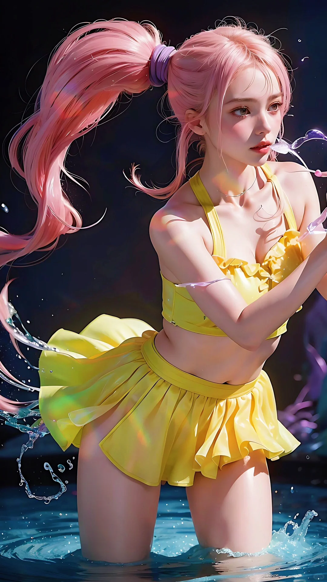 【今日分享】🌈彩虹系氧气美少女（中景篇）