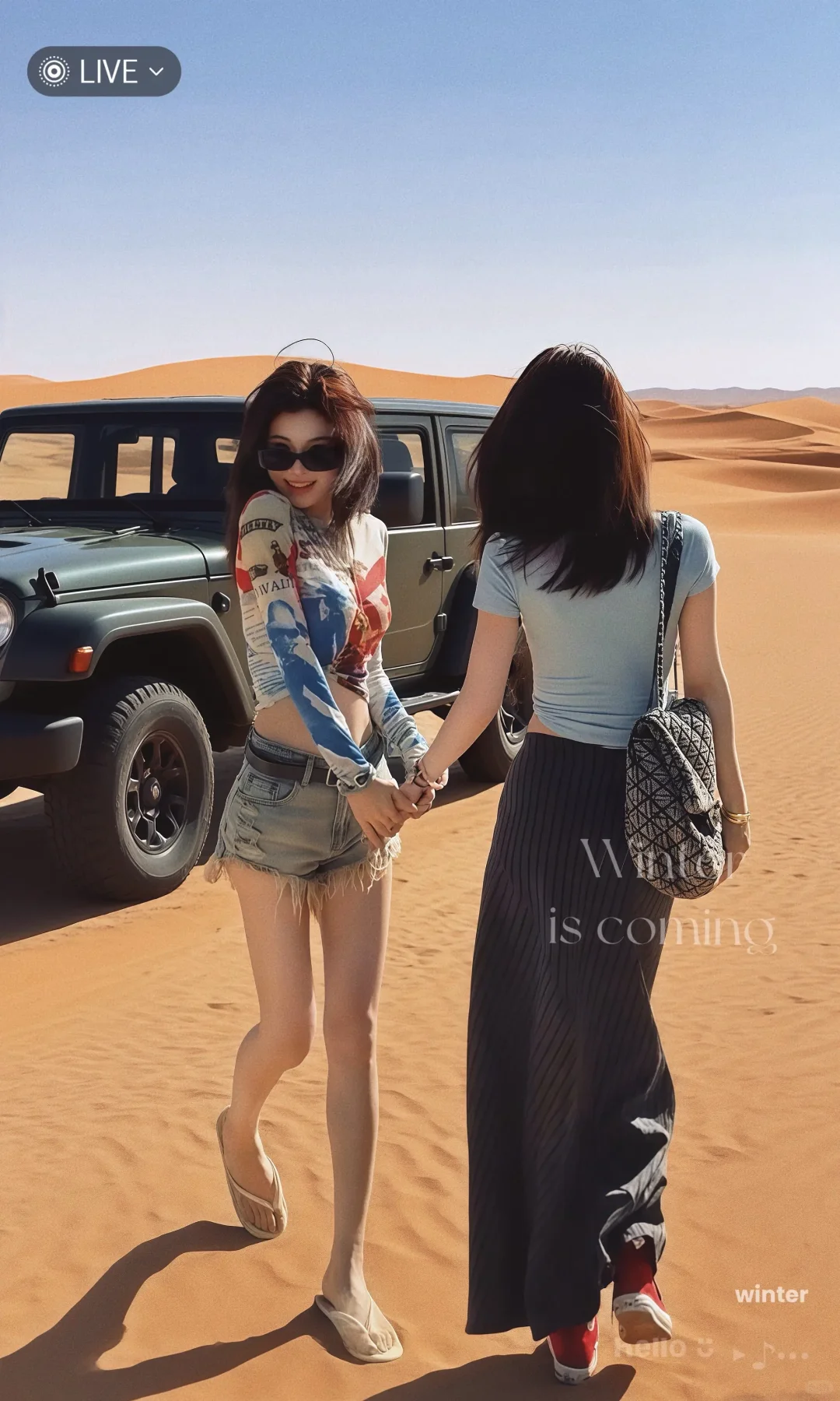 谁会不喜欢辣妹街拍呢？