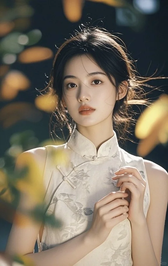 存一些新中式旗袍裙子拍照姿势📸，快来学！