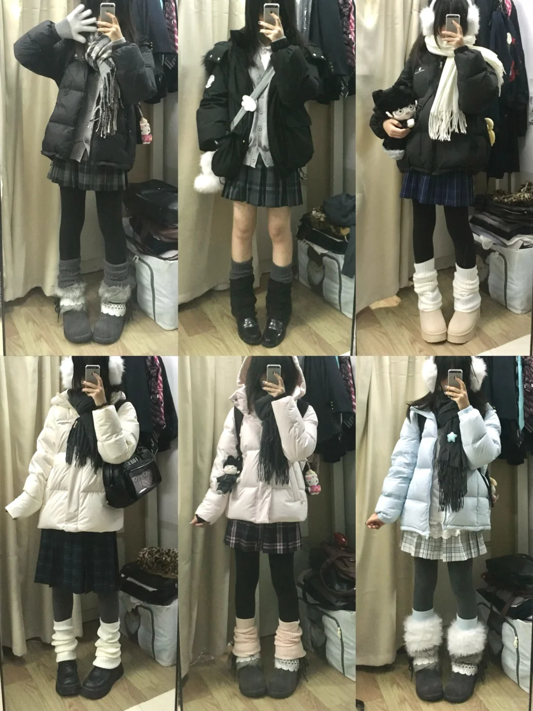 jk｜冬季保暖穿搭合集……