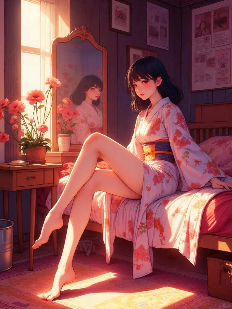 温暖的阳光包裹着我~