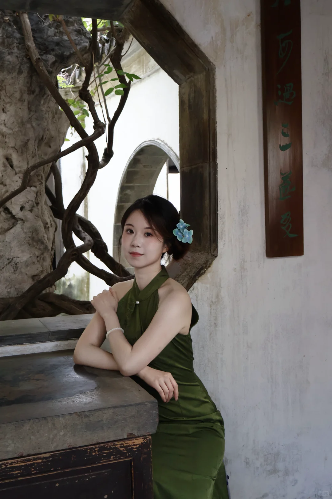 在留园穿旗袍：你将拥有超绝氛围感写真