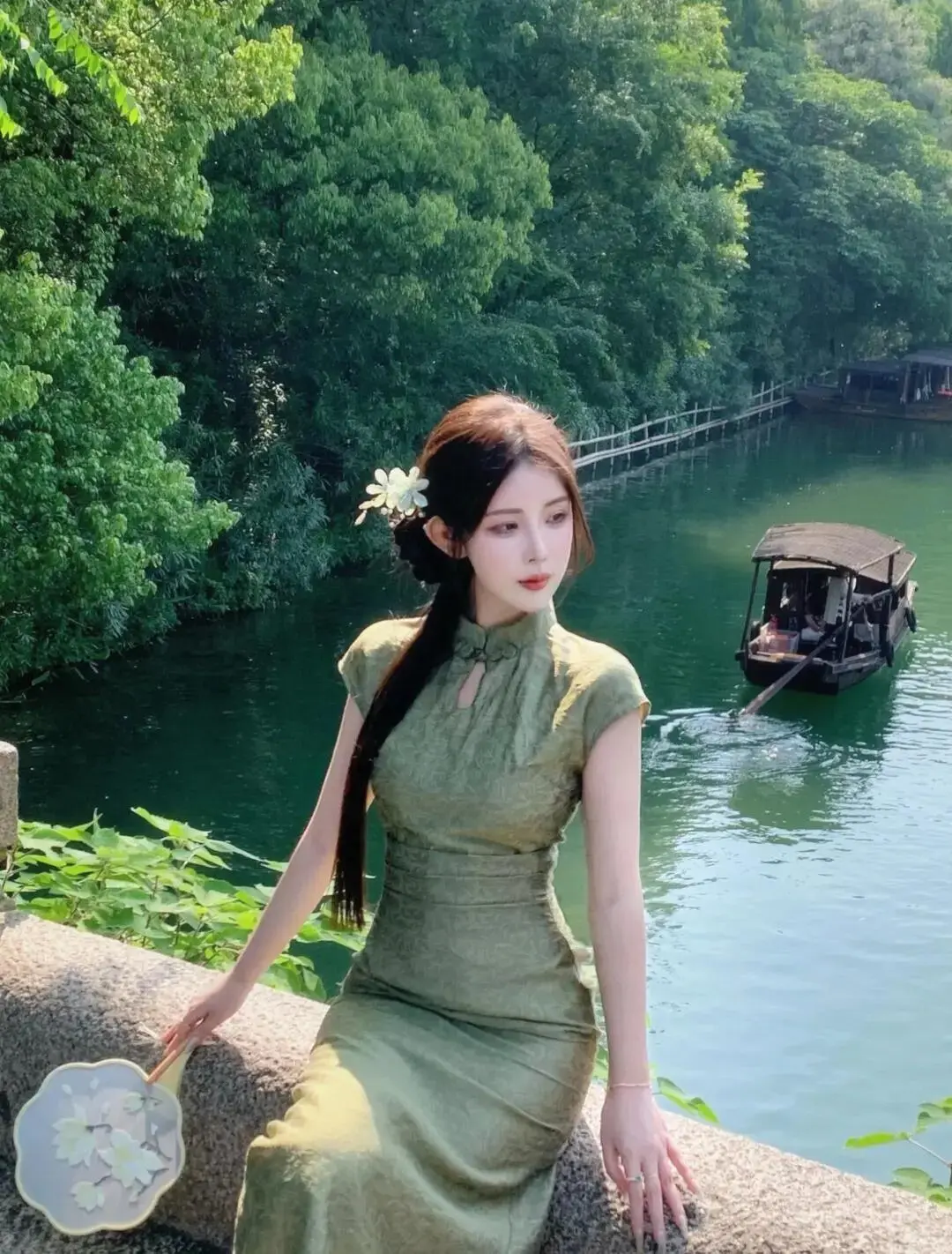 扬州｜超有氛围感的旗袍拍照姿势集合📷