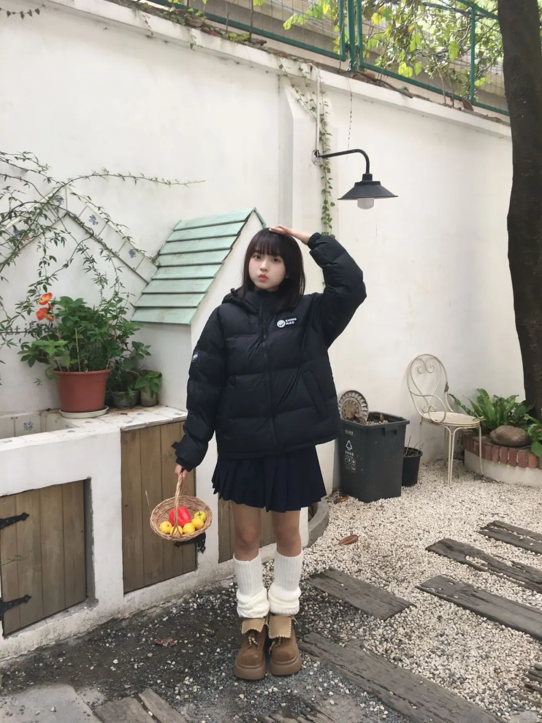 161 s码｜教科书级别的冬日JK妹穿搭！