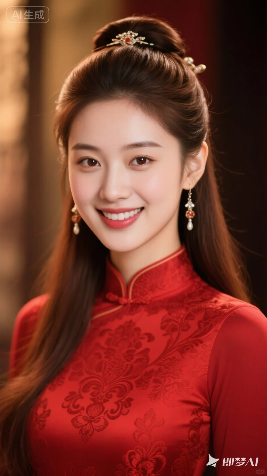 🔥 当旗袍遇上东方美,一整个被惊艳到!