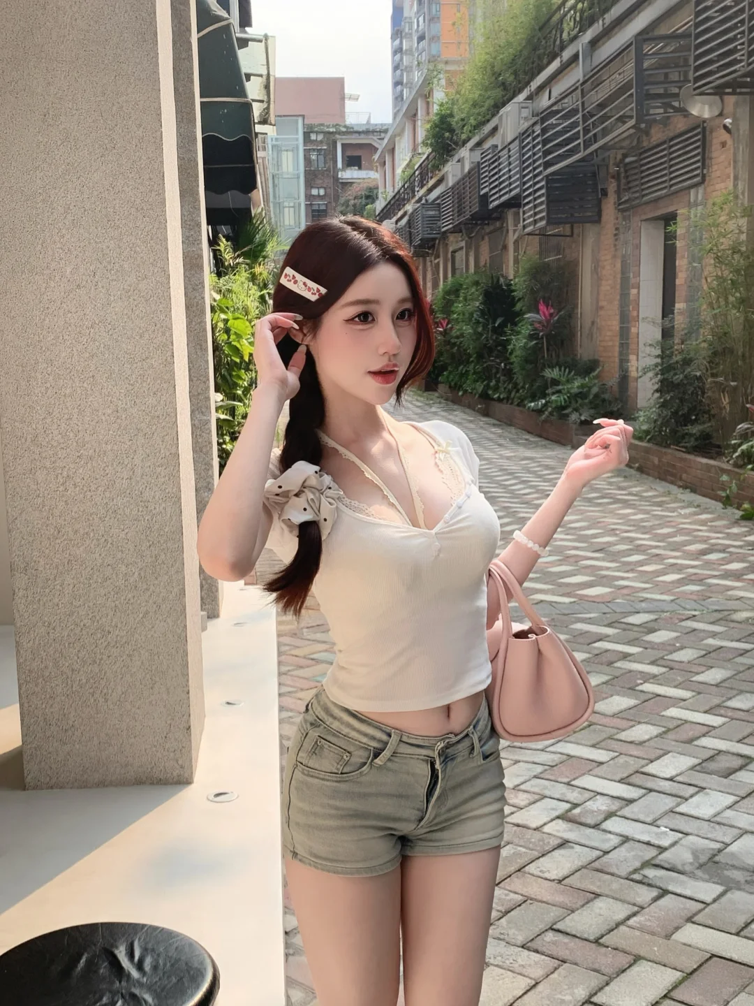 胸小但挑漂亮内搭很会~💰叠穿天菜