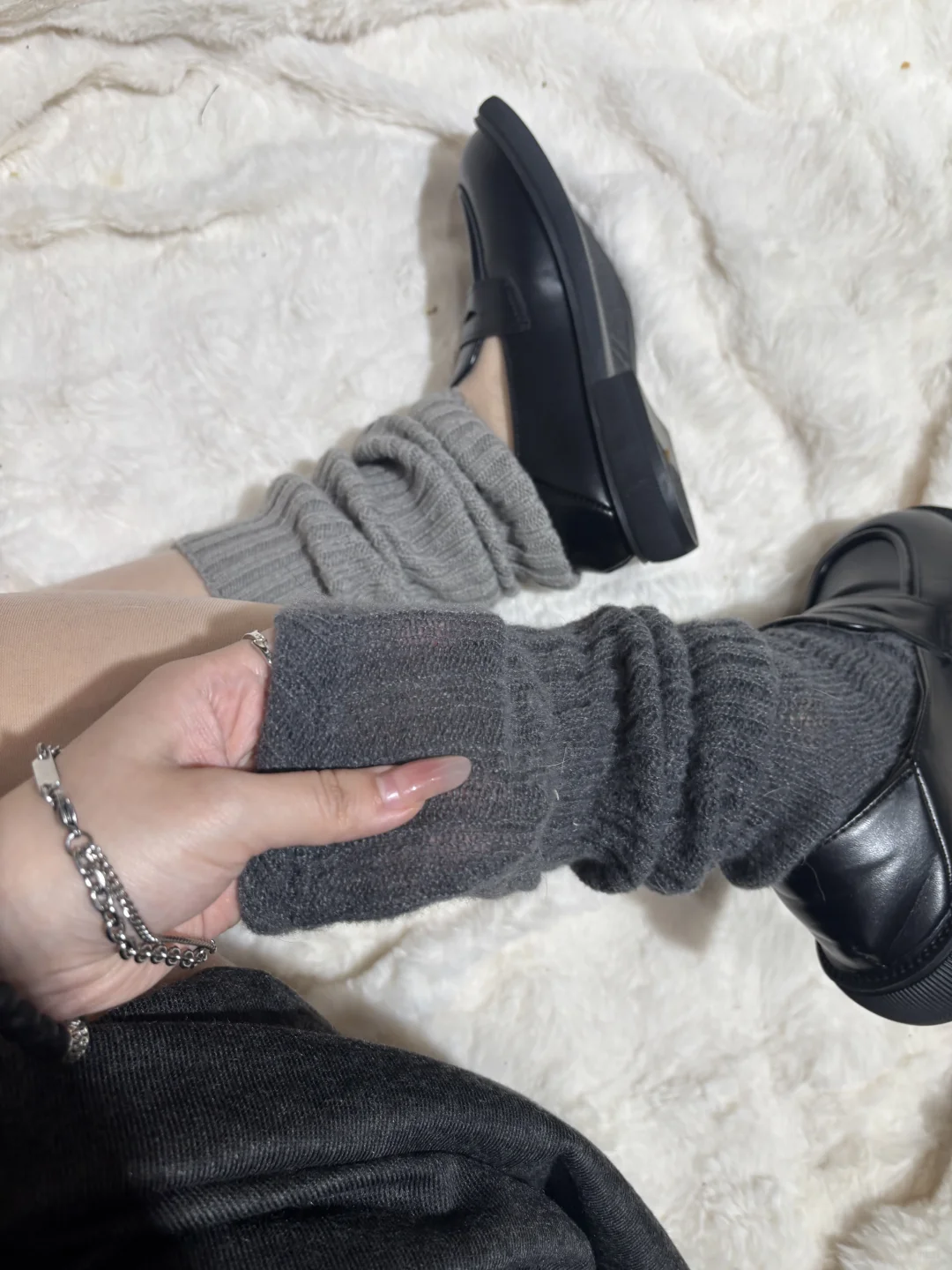 矮个子救星！JK堆堆袜显腿细还不往下滑✨