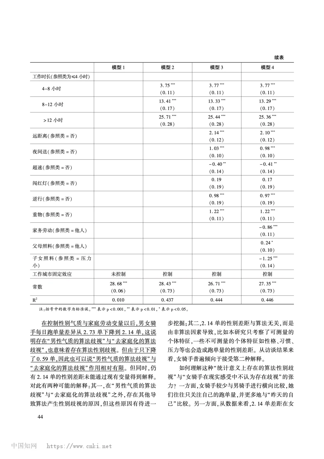理解算法歧视这篇对女外卖骑手的研究很好懂