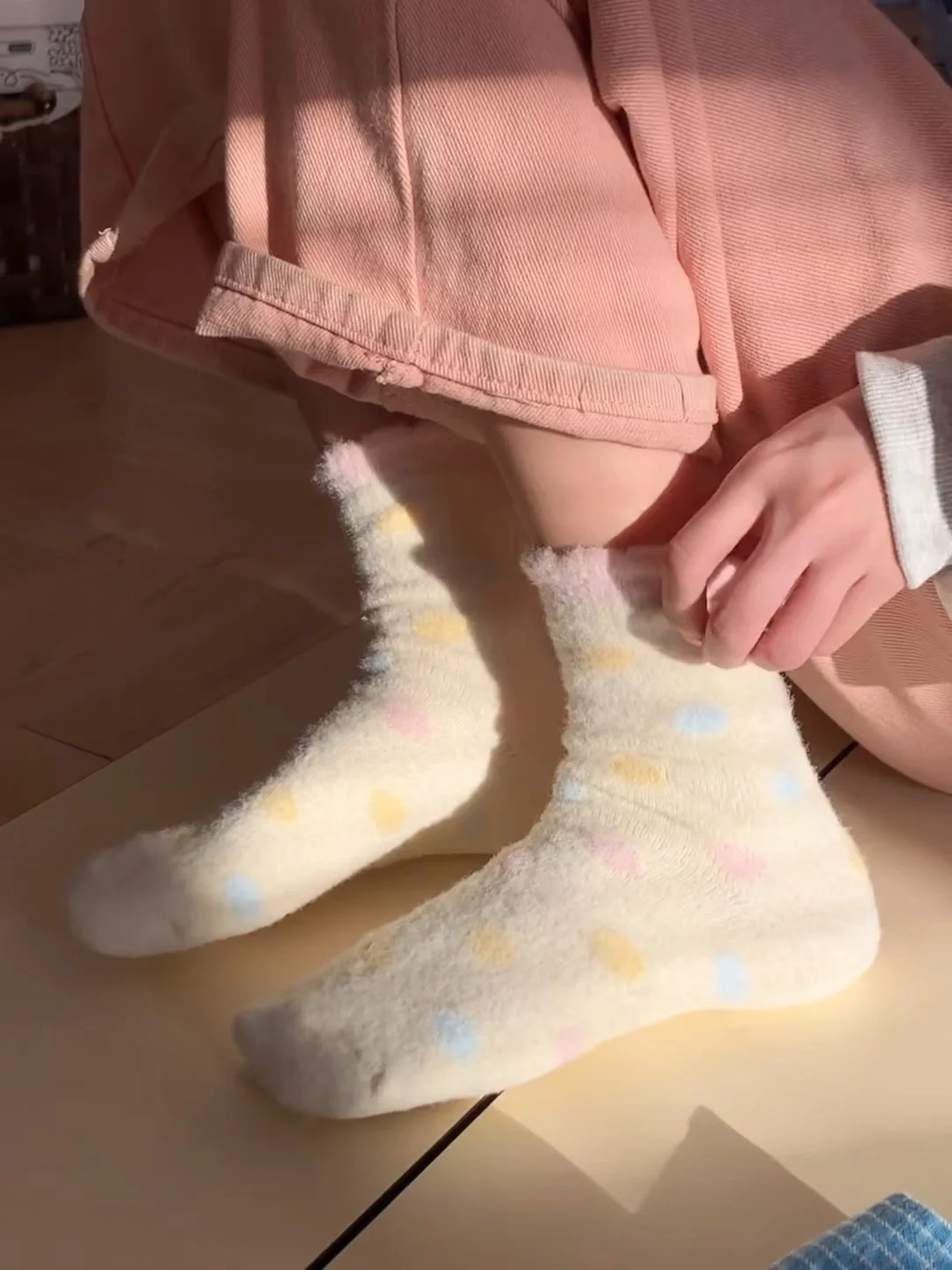 被我的袜子可爱到了啊啊啊🥰