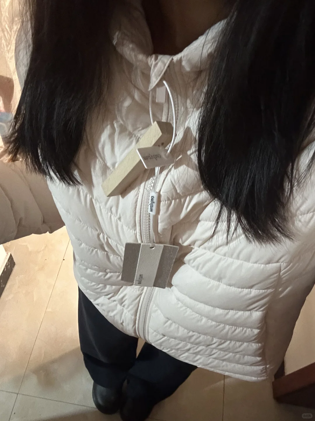 罗女士排骨羽绒服～