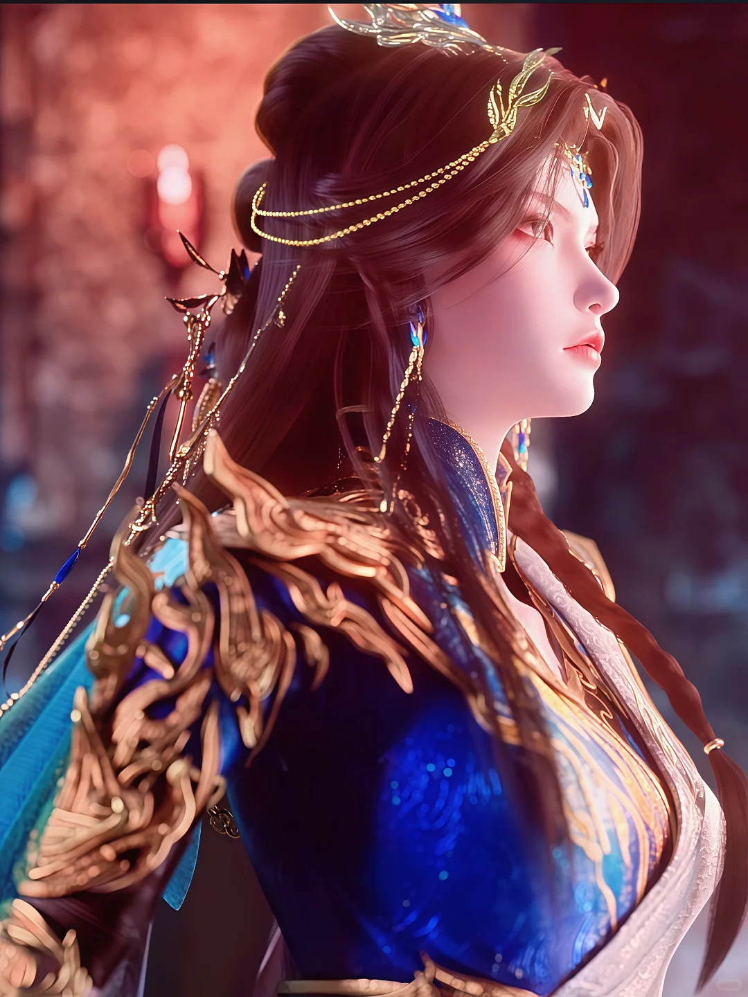 又换新皮肤了“云望舒”依旧那么养眼好看！