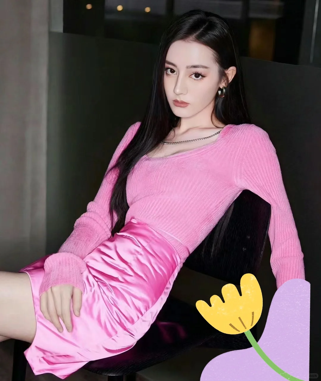 粉色娇嫩 盘点穿芭比粉超美的女星们💖