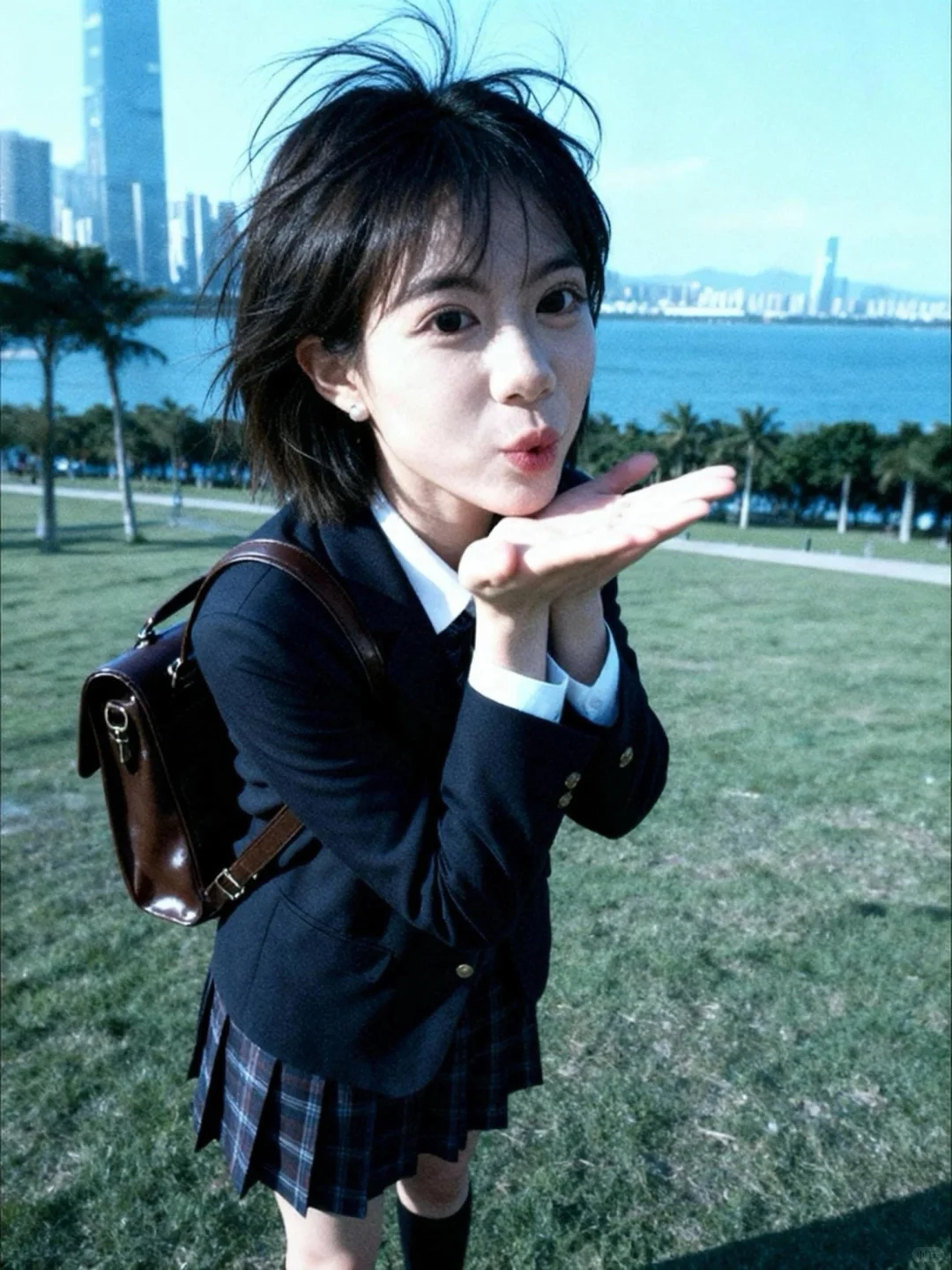 穿上JK我就是顶级甜妹