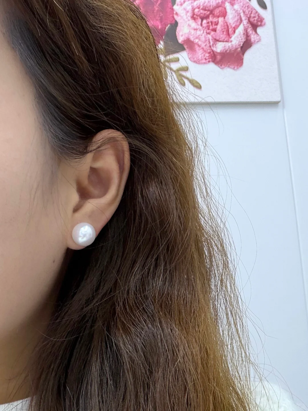 气质女人长期主义之—淡水珍珠耳钉