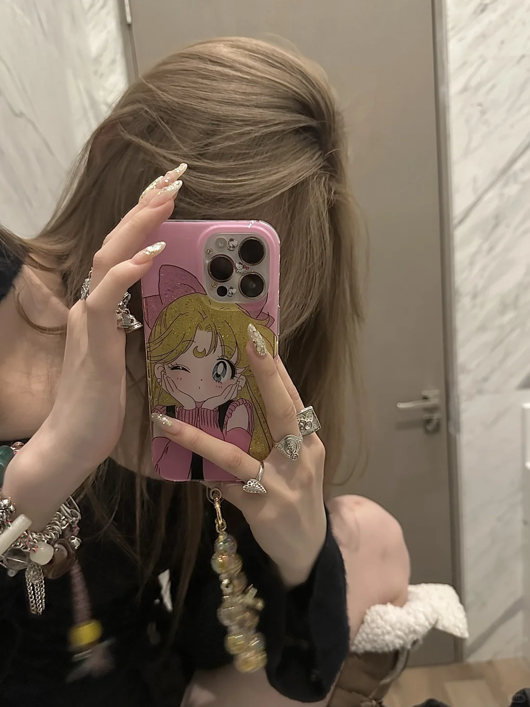 心动暴击💕谁能扛得住粉嫩嫩美少女的wink～