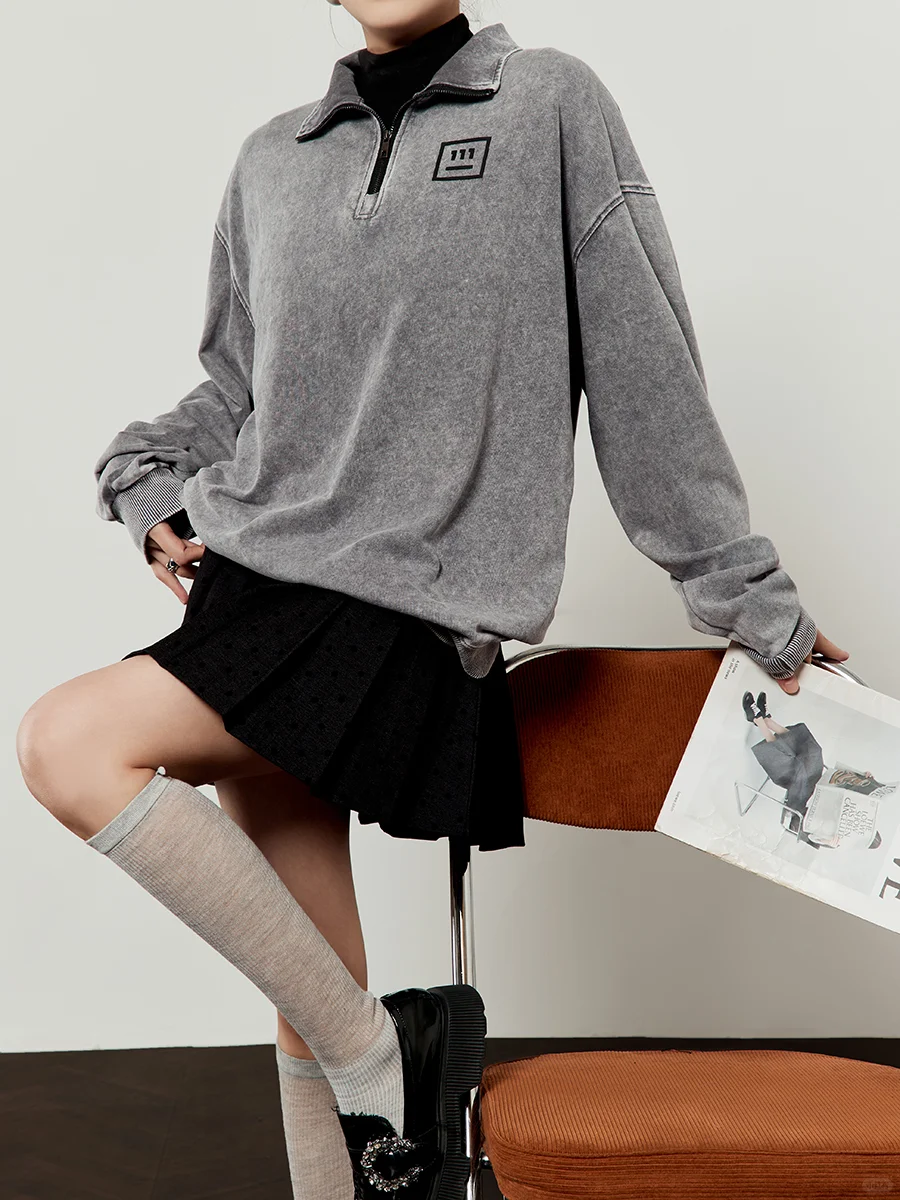 周里物 | 卫衣半裙JK感拉满🤩