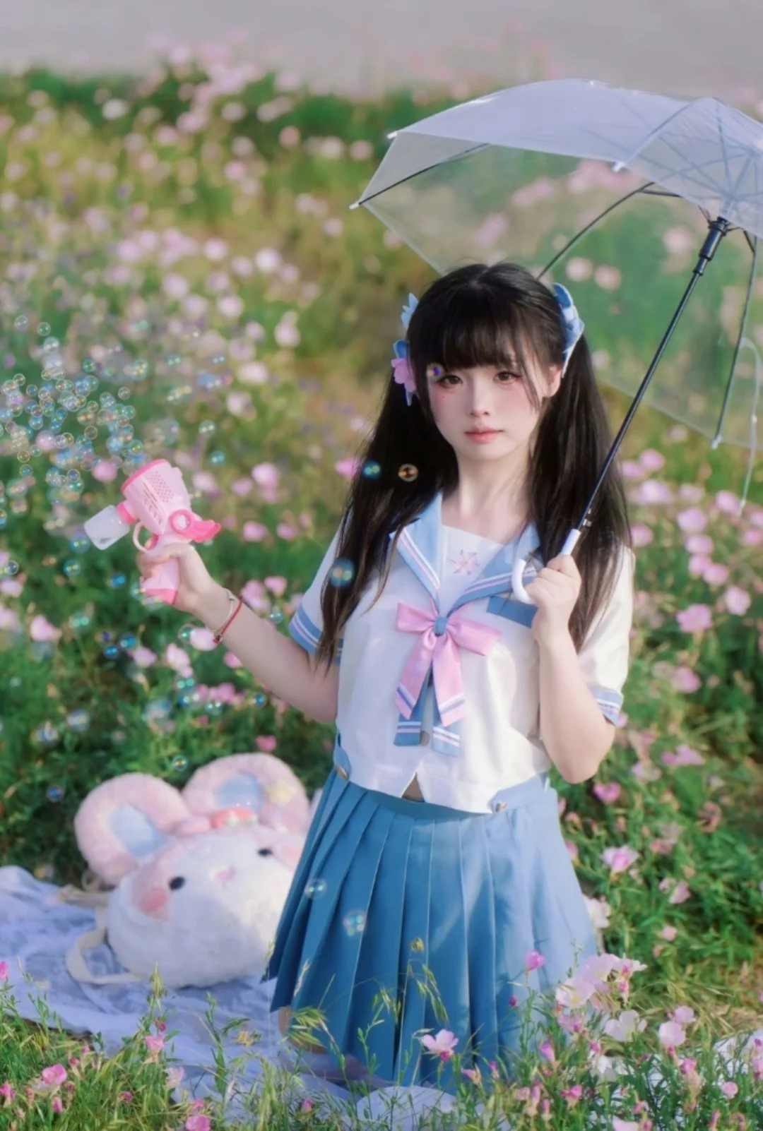 今天是甜妹jk，来拍写真