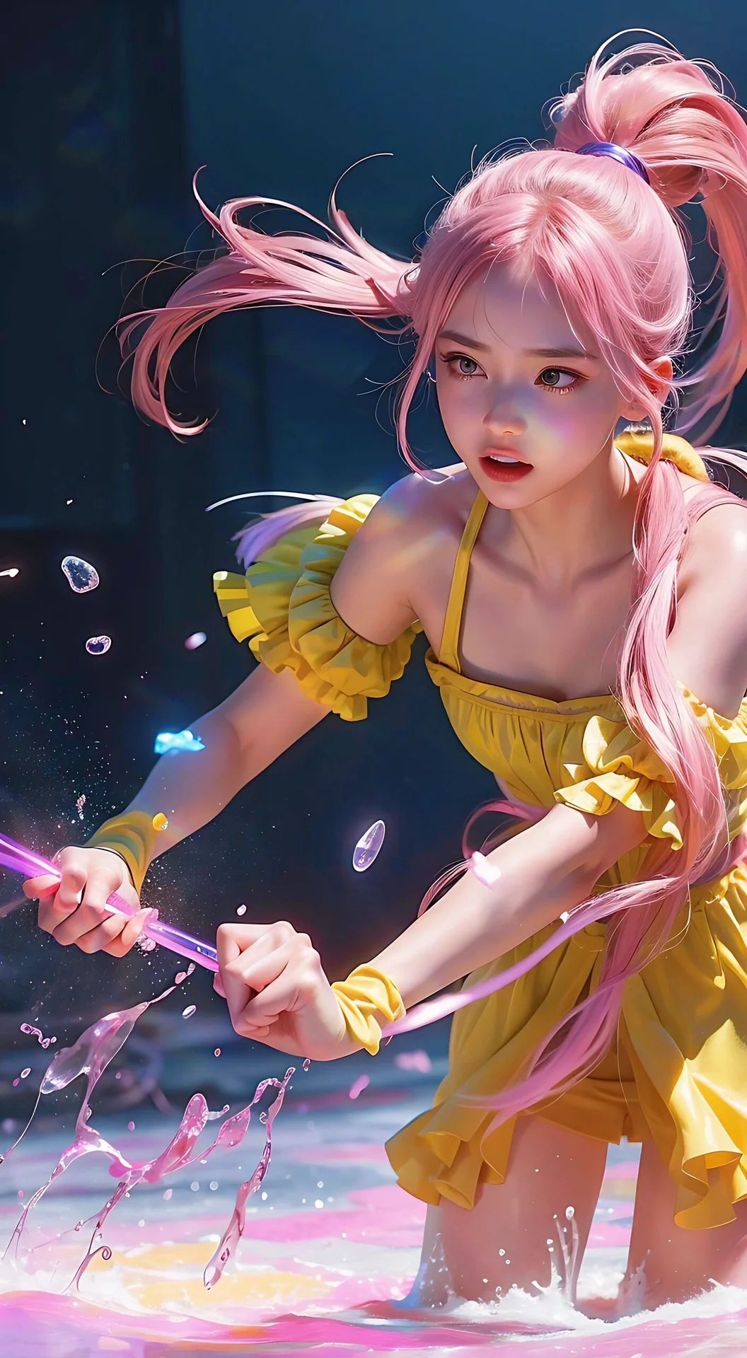 【今日分享】🌈彩虹系氧气美少女（中景篇）