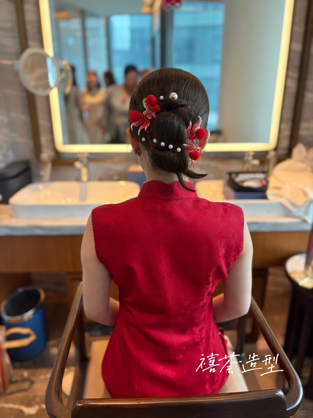 被你们问爆的旗袍编发！