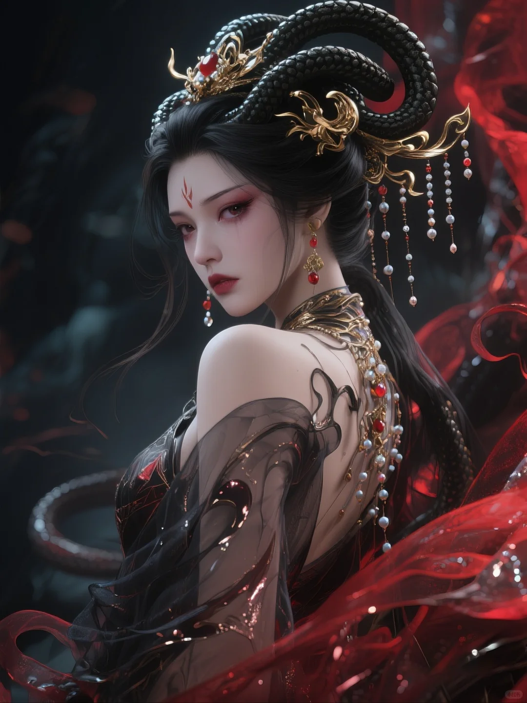 美杜莎第二张不美颜更惊艳