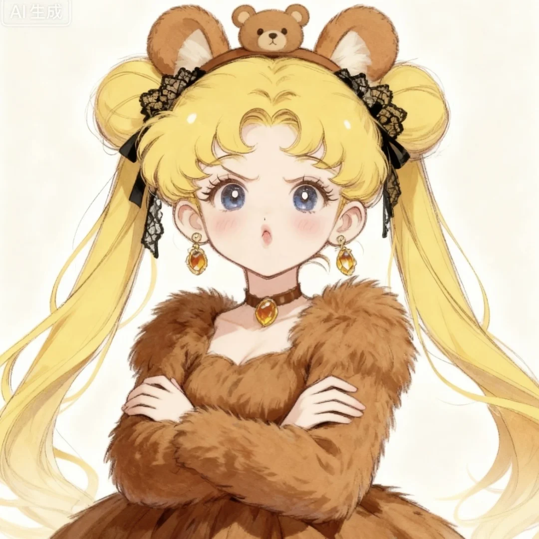 美少女战士之动物主题头像