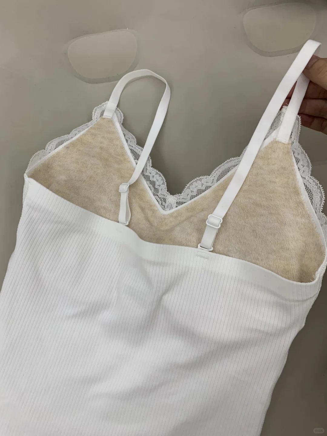 叠穿好米！！！女大美女感吊带分享~显圆还保暖