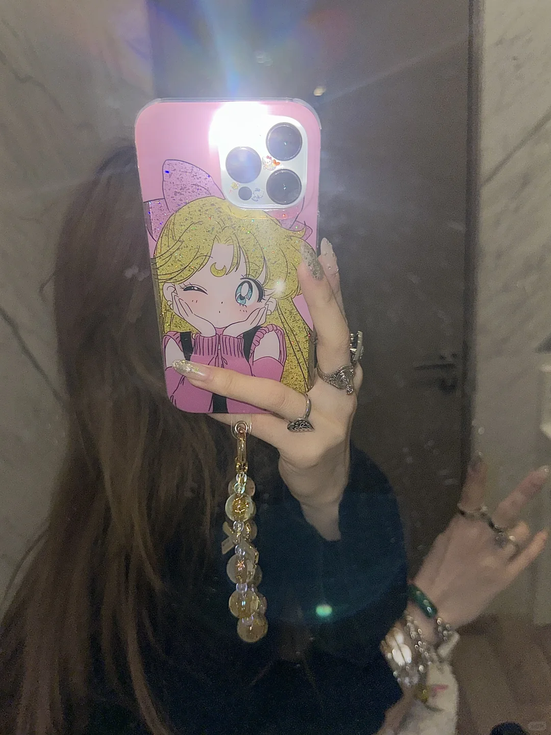 心动暴击💕谁能扛得住粉嫩嫩美少女的wink～