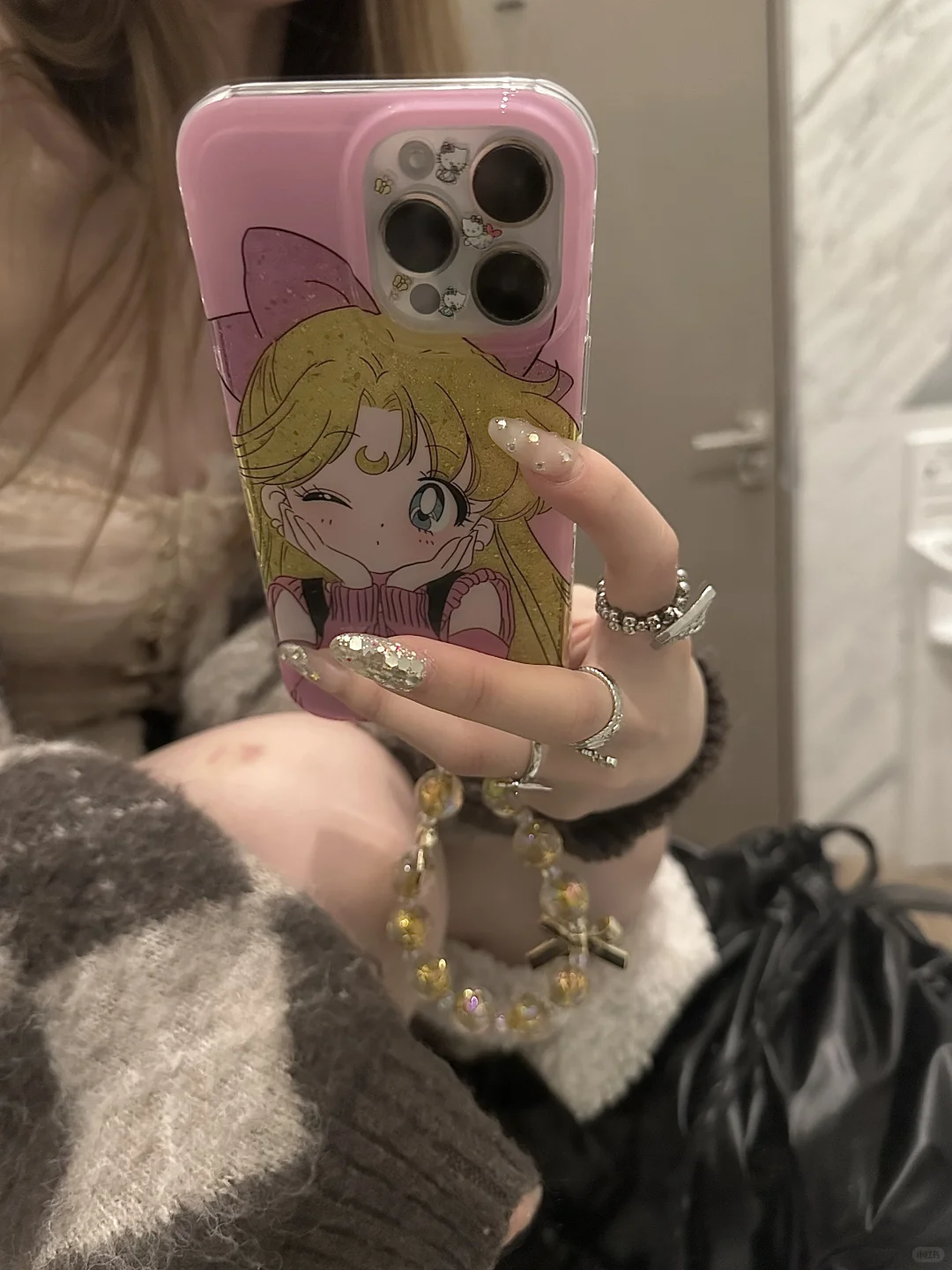 心动暴击💕谁能扛得住粉嫩嫩美少女的wink～