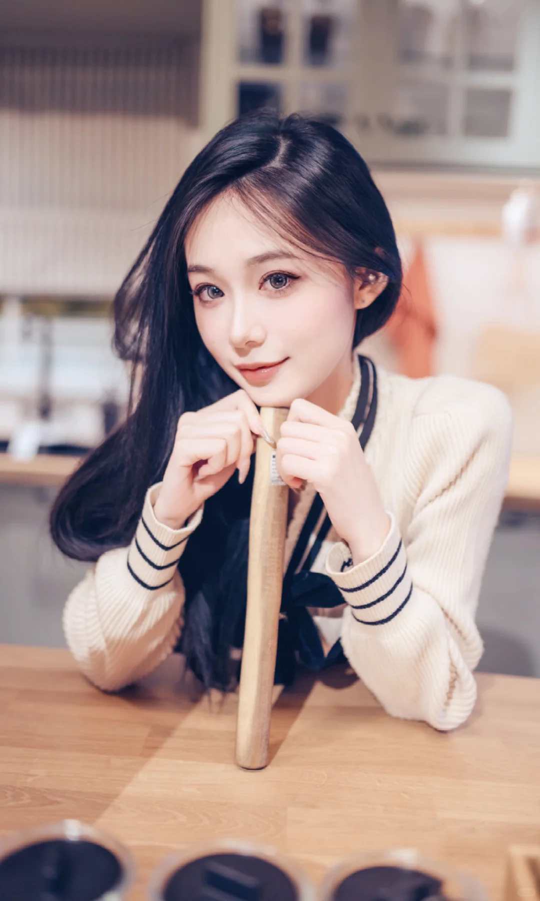 笑靥如花|学姐|居家|摆姿|头像