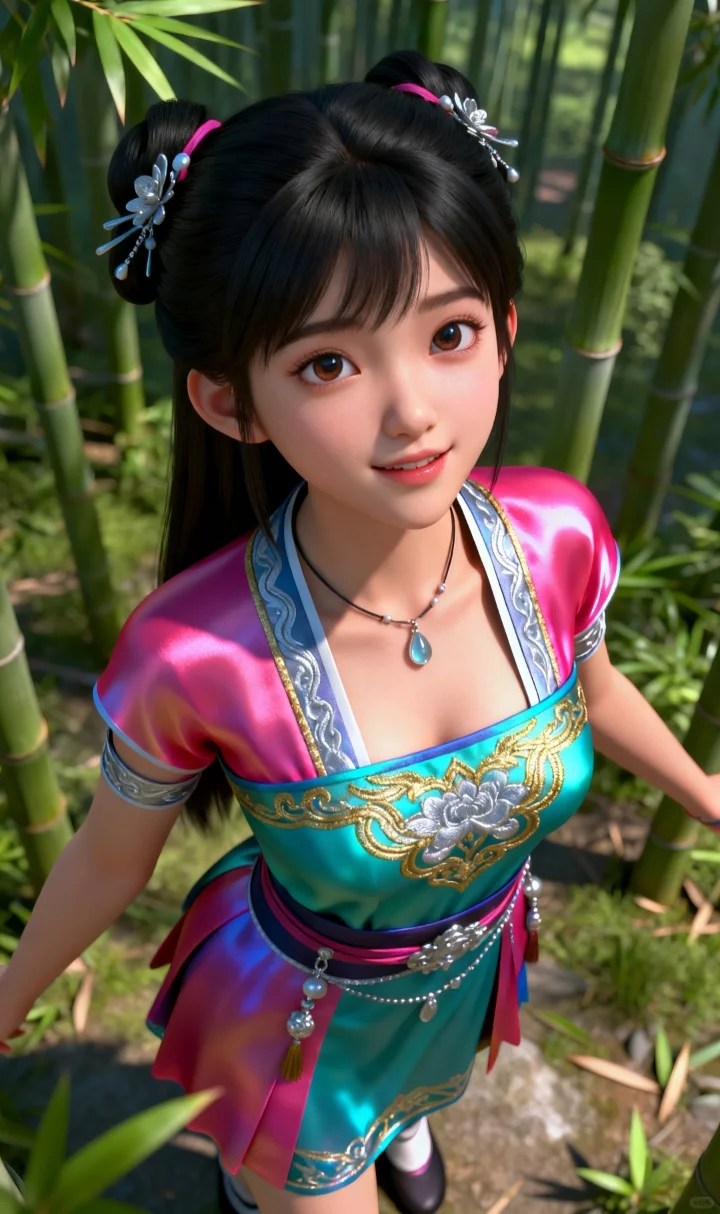 可爱的3D美少女