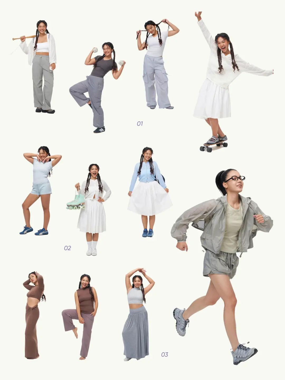 𝐘𝐚𝐧𝐢｜运动风少女!!活力爆表🌟